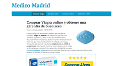 Desktop Screenshot of medico-madrid.com